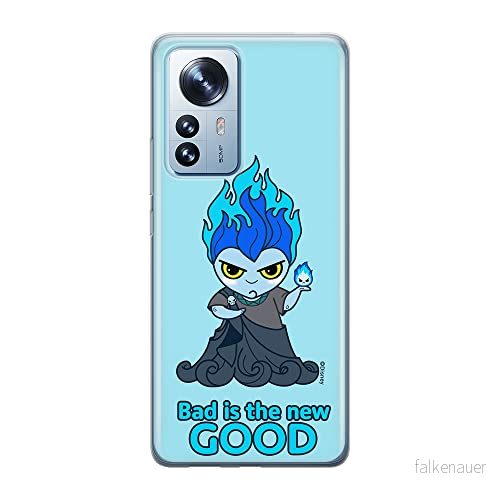 ERT GROUP mobiltelefonfodral för Xiaomi 12 PRO originalt och officiellt licensierat Disney mönster Hades 001 optimalt anpassad till formen på mobiltelefonen, fodral tillverkad av TPU plast 5905511531065