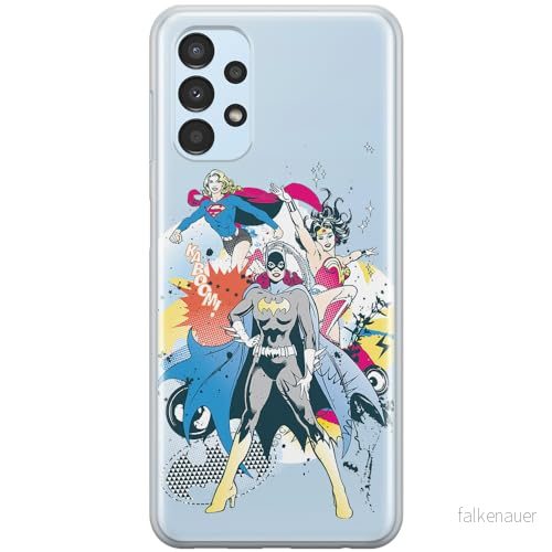 ERT GROUP mobiltelefonfodral för Samsung A13 4G originalt och officiellt licensierat DC mönster Super Girls 001 optimalt anpassad till formen på mobiltelefonen, gedeeltelijk transparant 5904805550058