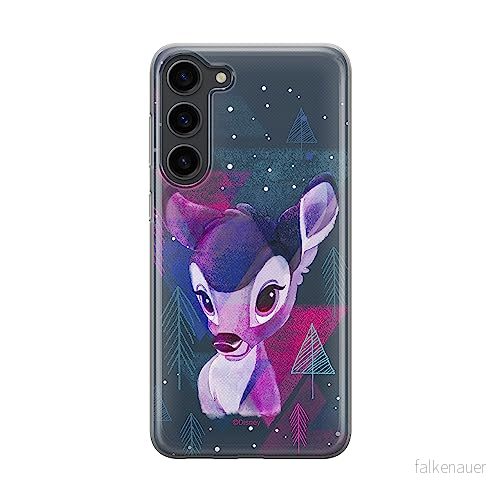 ERT GROUP mobiltelefonfodral för Samsung S23 PLUS originalt och officiellt licensierat Disney mönster Bambi 007 optimalt anpassad till formen på mobiltelefonen, fodral tillverkad av TPU plast 5905511440534