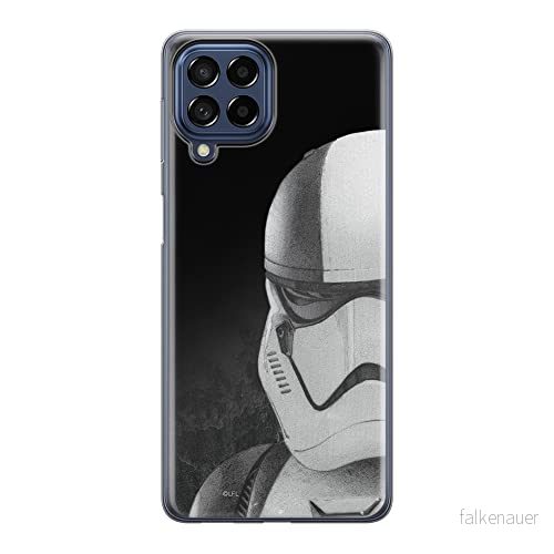 ERT GROUP mobiltelefonfodral för Samsung M33 5G originalt och officiellt licensierat Star Wars mönster Stormtrooper 001 optimalt anpassad till formen på mobiltelefonen, fodral tillverkad av TPU plast 5905511343606