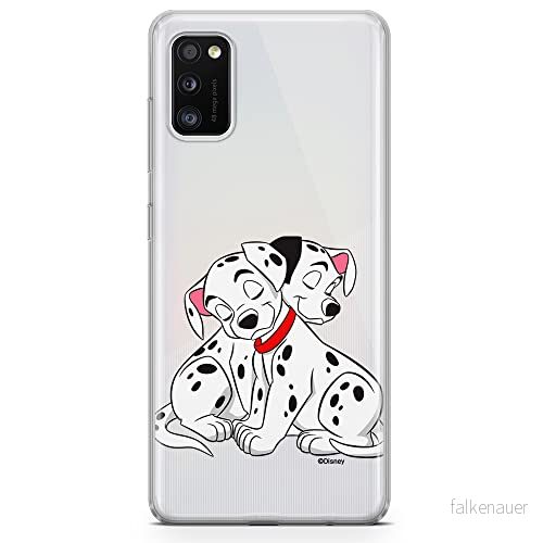 ERT GROUP mobiltelefonfodral för Samsung A41 originalt och officiellt licensierat Disney mönster Dalmatians 005 Vit optimalt anpassad till formen på mobiltelefonen, gedeeltelijk transparant 5904805889646
