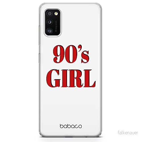 ERT GROUP mobiltelefonfodral för Samsung A41 originalt och officiellt licensierat Babaco mönster 90's Girl 001 optimalt anpassad till formen på mobiltelefonen, fodral tillverkad av TPU plast 5903932317060