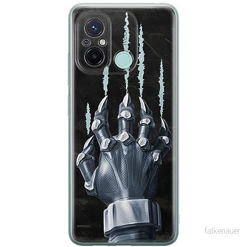 ERT GROUP mobiltelefonfodral för Xiaomi REDMI 12C/ 11A originalt och officiellt licensierat Marvel mönster Black Panther 014, fodral tillverkad av TPU plast 5905511839147