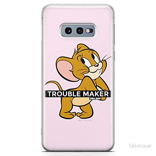 ERT GROUP mobiltelefonfodral för Samsung S10e originalt och officiellt licensierat Tom and Jerry mönster 012 optimalt anpassad till formen på mobiltelefonen, fodral tillverkad av TPU plast 5904805269066
