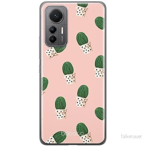 ERT GROUP mobiltelefonfodral för Xiaomi 12 LITE originalt och officiellt licensierat Babaco mönster Plants 001 optimalt anpassad till formen på mobiltelefonen, fodral tillverkad av TPU plast 5905511503468