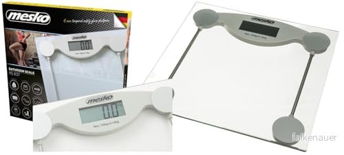 Mesko MS8137 Digital personvåg i glas 5908256832381
