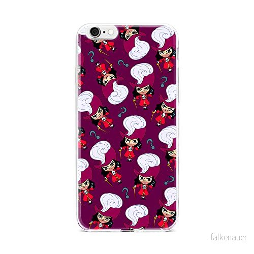 ERT GROUP mobiltelefonfodral för Iphone 6 PLUS originalt och officiellt licensierat Disney mönster James Hook 002 optimalt anpassad till formen på mobiltelefonen, fodral tillverkad av TPU plast 5905131447227