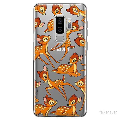 ERT GROUP mobiltelefonfodral för Samsung S9 PLUS originalt och officiellt licensierat Disney mönster Bambi 017 optimalt anpassad till formen på mobiltelefonen, gedeeltelijk transparant 5905131798527