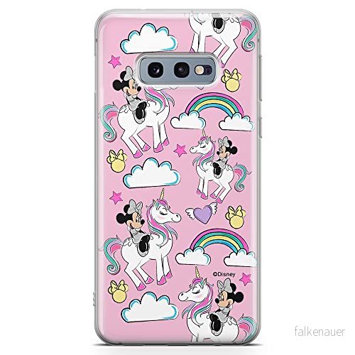 ERT GROUP mobiltelefonfodral för Samsung S10e originalt och officiellt licensierat Disney mönster Minnie 037 optimalt anpassad till formen på mobiltelefonen, fodral tillverkad av TPU plast 5903040663097