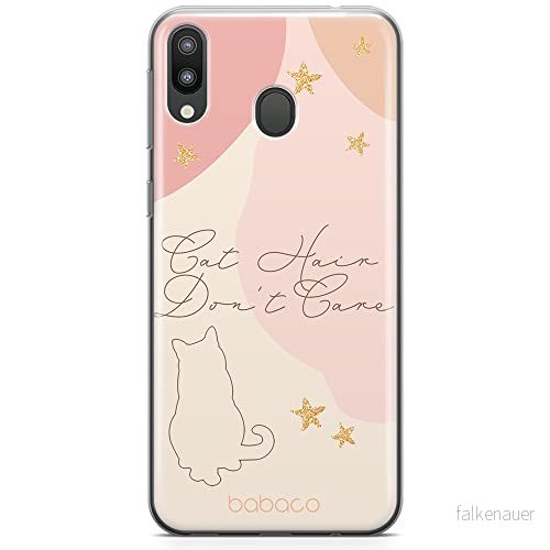 ERT GROUP mobiltelefonfodral för Samsung M20 originalt och officiellt licensierat Babaco mönster Cats 007 optimalt anpassad till formen på mobiltelefonen, fodral tillverkad av TPU plast 5905131079930