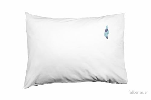 Bona Basics, Dekorativt kuddfodral, örngott, Heminredning, för Soffa, Kafé, Storlek: 50x35 Cm, Färg: Vit 6150005777712