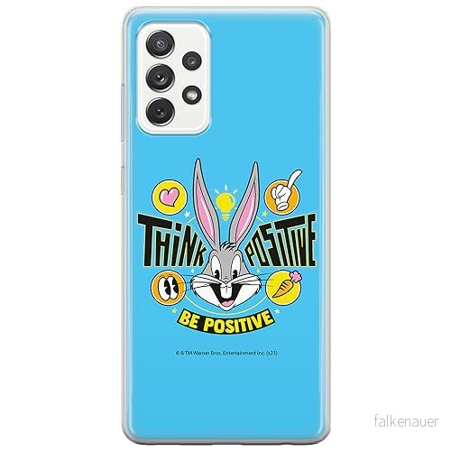 ERT GROUP mobiltelefonfodral för Samsung A53 5G originalt och officiellt licensierat Looney Tunes mönster Bugs 019 optimalt anpassad till formen på mobiltelefonen, fodral tillverkad av TPU plast 5905795083335