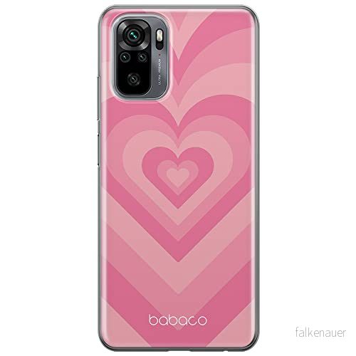 ERT GROUP mobiltelefonfodral för Xiaomi REDMI NOTE 10/ 10S originalt och officiellt licensierat Babaco mönster Hearts 007 anpassad till formen på mobiltelefonen, fodral tillverkad av TPU plast 5904805689147