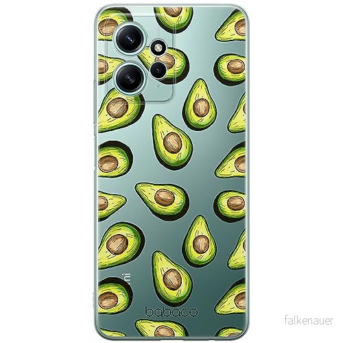 ERT GROUP mobiltelefonfodral för Xiaomi REDMI NOTE 12 4G originalt och officiellt licensierat Babaco mönster Fruits 001 optimalt anpassad till formen på mobiltelefonen, gedeeltelijk transparant 5905511938918
