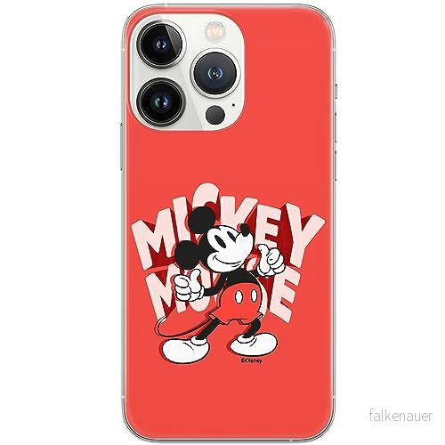 ERT GROUP mobiltelefonfodral för Iphone 13 PRO originalt och officiellt licensierat Disney mönster Mickey 044 optimalt anpassad till formen på mobiltelefonen, fodral tillverkad av TPU plast 5905511992859
