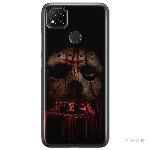 ERT GROUP mobiltelefonfodral för Xiaomi REDMI 9C originalt och officiellt licensierat Horror mönster Friday the 13th 013 optimalt anpassad till formen på mobiltelefonen, fodral tillverkad av TPU plast 5905511110468