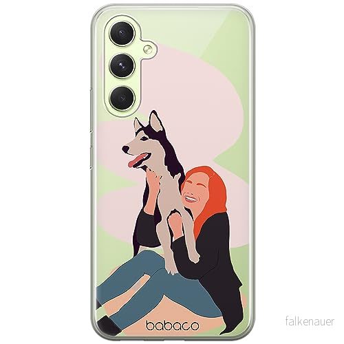 ERT GROUP mobiltelefonfodral för Samsung A54 5G originalt och officiellt licensierat Babaco mönster Dogs 004 optimalt anpassad till formen på mobiltelefonen, gedeeltelijk transparant 5905511808341