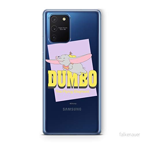 ERT GROUP mobiltelefonfodral för Samsung S10 Lite/A91 originalt och officiellt licensierat Disney mönster Dumbo 005 Vit optimalt anpassad till formen på mobiltelefonen, gedeeltelijk transparant 5903537780221