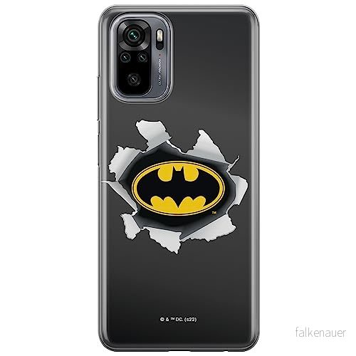 ERT GROUP mobiltelefonfodral för Xiaomi REDMI NOTE 10/ 10S originalt och officiellt licensierat DC mönster Batman 059 optimalt anpassad till formen på mobiltelefonen, fodral tillverkad av TPU plast 5905131535924