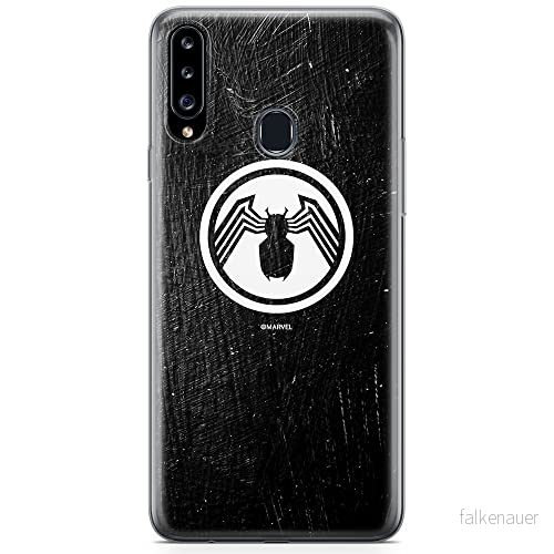 ERT GROUP mobiltelefonfodral för Samsung A20S originalt och officiellt licensierat Marvel mönster Venom 001 optimalt anpassad till formen på mobiltelefonen, fodral tillverkad av TPU plast 5904805437458