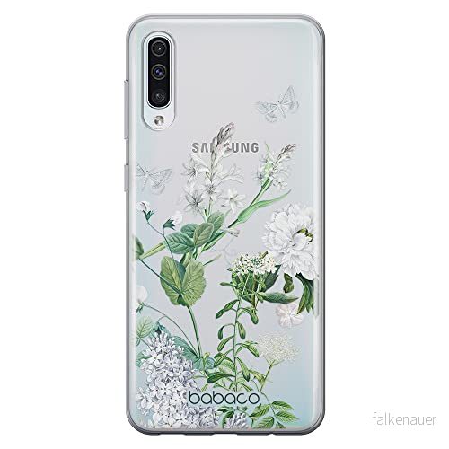 ERT GROUP mobiltelefonfodral för Samsung A50/ A50s/ A30s originalt och officiellt licensierat Babaco mönster Flowers 033 optimalt anpassad till formen på mobiltelefonen, gedeeltelijk transparant 5905131287571