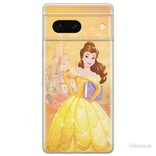 ERT GROUP mobiltelefonfodral för Google PIXEL 7 originalt och officiellt licensierat Disney mönster Bella 001 optimalt anpassad till formen på mobiltelefonen, fodral tillverkad av TPU plast 5905795156343