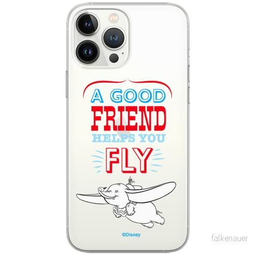 ERT GROUP mobiltelefonfodral för Huawei P30 Lite originalt och officiellt licensierat Disney mönster Dumbo 004 Vit optimalt anpassad till formen på mobiltelefonen, gedeeltelijk transparant 5902980423396