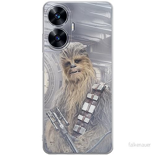 ERT GROUP mobiltelefonfodral för Realme C55 originalt och officiellt licensierat Star Wars mönster Chewbacca 002 optimalt anpassad till formen på mobiltelefonen, fodral tillverkad av TPU plast 5905511875039