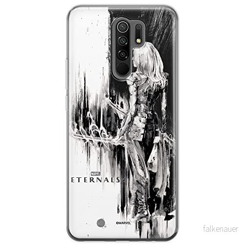 ERT GROUP mobiltelefonfodral för Xiaomi REDMI 9 originalt och officiellt licensierat Marvel mönster Eternals 004 optimalt anpassad till formen på mobiltelefonen, fodral tillverkad av TPU plast 5904805105203