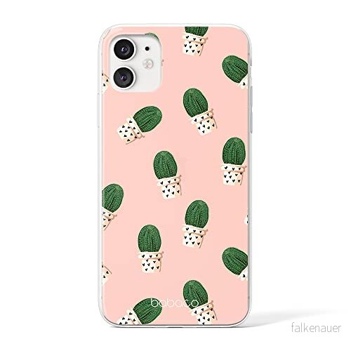 ERT GROUP mobiltelefonfodral för Apple Iphone 11 originalt och officiellt licensierat Babaco mönster Plants 001 Vit optimalt anpassad till formen på mobiltelefonen, fodral tillverkad av TPU plast 5903537754789