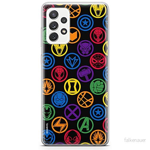 ERT GROUP mobiltelefonfodral för Samsung A33 5G originalt och officiellt licensierat Marvel mönster Avengers 022 optimalt anpassad till formen på mobiltelefonen, fodral tillverkad av TPU plast 5904805509636