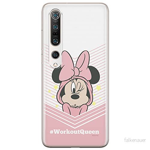 ERT GROUP mobiltelefonfodral för Xiaomi MI 10 / PRO originalt och officiellt licensierat Disney mönster Minnie 053 optimalt anpassad till formen på mobiltelefonen, fodral tillverkad av TPU plast 5903537168555