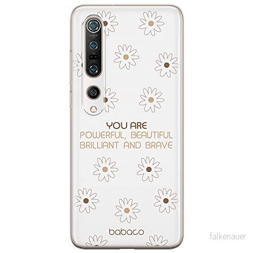 ERT GROUP mobiltelefonfodral för Xiaomi MI 10 / PRO originalt och officiellt licensierat Babaco mönster Positive vibes 003 anpassad till formen på mobiltelefonen, gedeeltelijk transparant 5903932972108