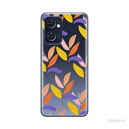 ERT GROUP mobiltelefonfodral för Oppo RENO 7 5G originalt och officiellt licensierat Babaco mönster Plants 007 optimalt anpassad till formen på mobiltelefonen, gedeeltelijk transparant 5905511313135
