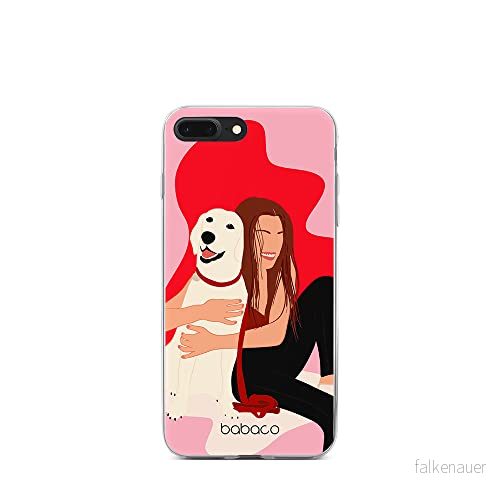 ERT GROUP mobiltelefonfodral för Iphone 7 PLUS/ 8 PLUS originalt och officiellt licensierat Babaco mönster Dogs 006 optimalt anpassad till formen på mobiltelefonen, fodral tillverkad av TPU plast 5905131002334
