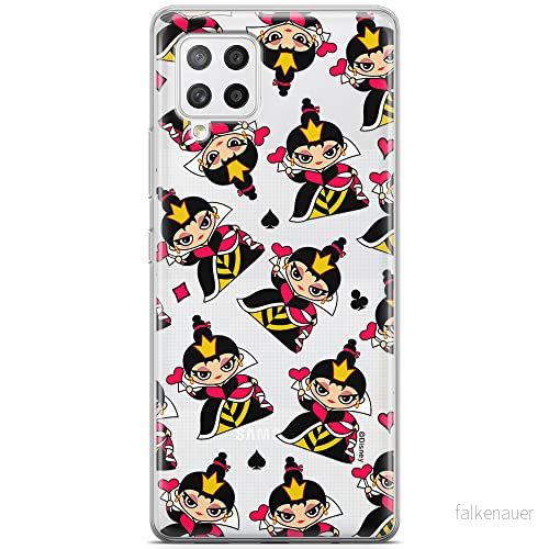 ERT GROUP mobiltelefonfodral för Samsung A42 5G originalt och officiellt licensierat Disney mönster Queen of Hearts 002 optimalt anpassad till formen på mobiltelefonen, gedeeltelijk transparant 5905131433985