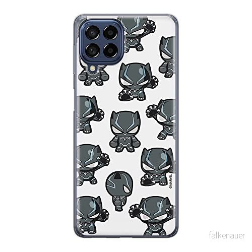 ERT GROUP mobiltelefonfodral för Samsung M33 5G originalt och officiellt licensierat Marvel mönster Black Panther 016 optimalt anpassad till formen på mobiltelefonen, fodral tillverkad av TPU plast 5905511353810