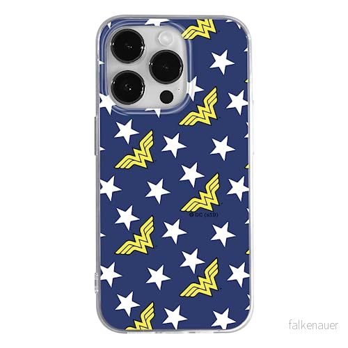 ERT GROUP mobiltelefonfodral för Apple Iphone 14 PRO MAX originalt och officiellt licensierat DC mönster Wonder Woman 007 anpassad till formen på mobiltelefonen, fodral tillverkad av TPU plast 5905131930675