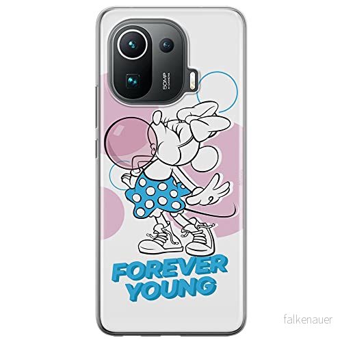 ERT GROUP mobiltelefonfodral för Xiaomi MI 11 PRO originalt och officiellt licensierat Disney mönster Minnie 055 optimalt anpassad till formen på mobiltelefonen, fodral tillverkad av TPU plast 5903932719215