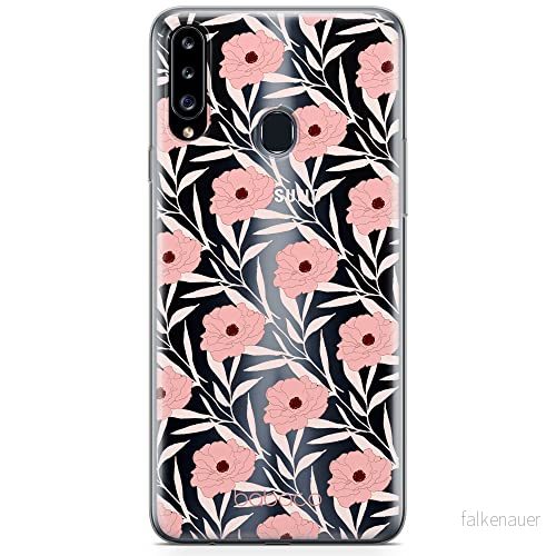 ERT GROUP mobiltelefonfodral för Samsung A20S originalt och officiellt licensierat Babaco mönster Flowers 017 optimalt anpassad till formen på mobiltelefonen, gedeeltelijk transparant 5903932629385