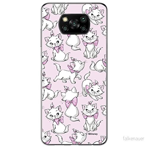 ERT GROUP mobiltelefonfodral för Xiaomi POCOPHONE X3 originalt och officiellt licensierat Disney mönster Marie 003 optimalt anpassad till formen på mobiltelefonen, fodral tillverkad av TPU plast 5903537121420