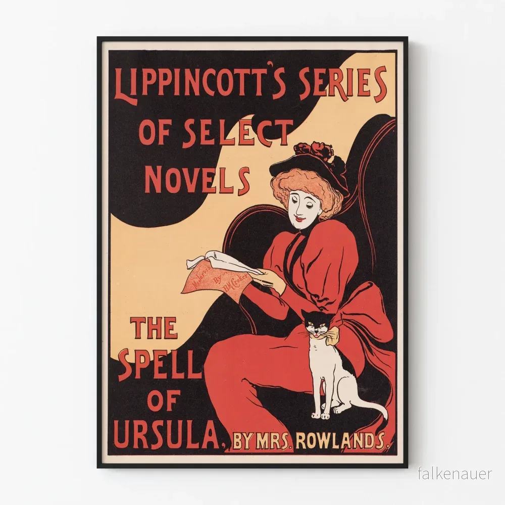 Poster Lippincotts serie av utvalda romaner – Ursulas förtrollning