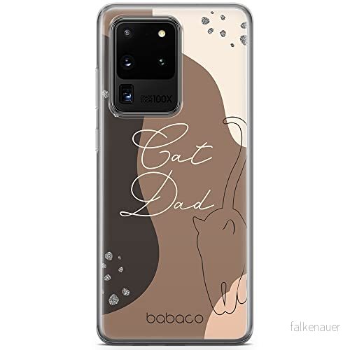 ERT GROUP mobiltelefonfodral för Samsung S20 ULTRA / S11 PLUS originalt och officiellt licensierat Babaco mönster Cats 010 anpassad till formen på mobiltelefonen, fodral tillverkad av TPU plast 5905131092021