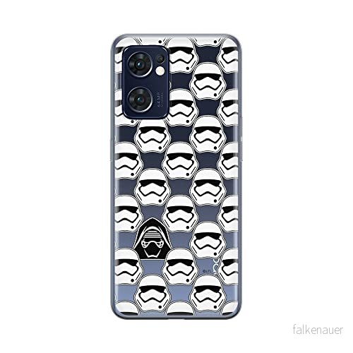 ERT GROUP mobiltelefonfodral för Oppo RENO 7 5G originalt och officiellt licensierat Star Wars mönster 020 optimalt anpassad till formen på mobiltelefonen, gedeeltelijk transparant 5905511312435