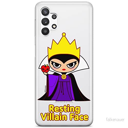 ERT GROUP mobiltelefonfodral för Samsung A32 5G originalt och officiellt licensierat Disney mönster The Evil Queen 002 optimalt anpassad till formen på mobiltelefonen, gedeeltelijk transparant 5905131498267