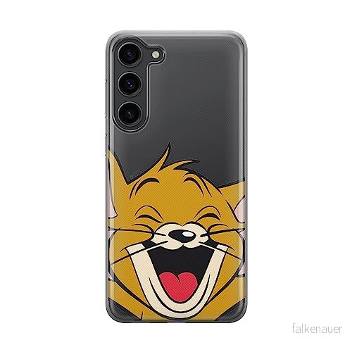 ERT GROUP mobiltelefonfodral för Samsung S23 PLUS originalt och officiellt licensierat Tom & Jerry mönster 003 optimalt anpassad till formen på mobiltelefonen, gedeeltelijk transparant 5905511446727