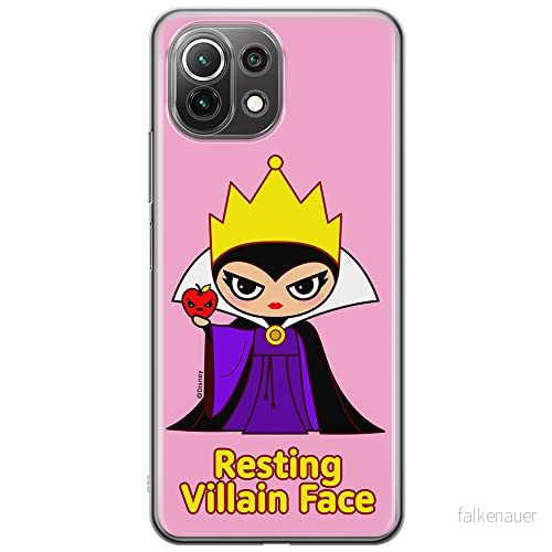 ERT GROUP mobiltelefonfodral för Xiaomi 11 LITE 4G/5G originalt och officiellt licensierat Disney mönster The Evil Queen 002, fodral tillverkad av TPU plast 5905131473066