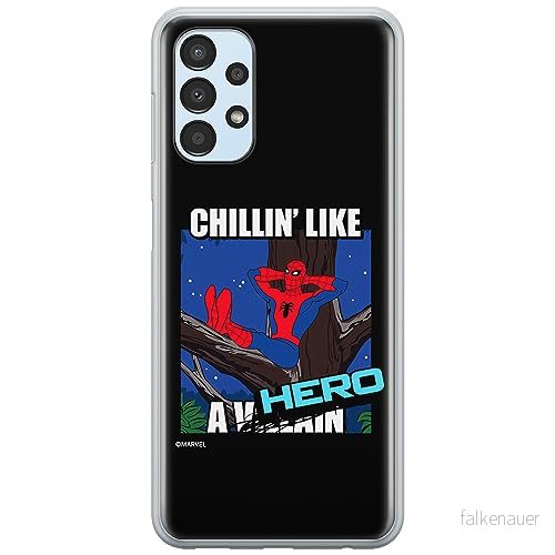 ERT GROUP mobiltelefonfodral för Samsung A13 4G originalt och officiellt licensierat Marvel mönster Spider Man 033 optimalt anpassad till formen på mobiltelefonen, fodral tillverkad av TPU plast 5905795009670