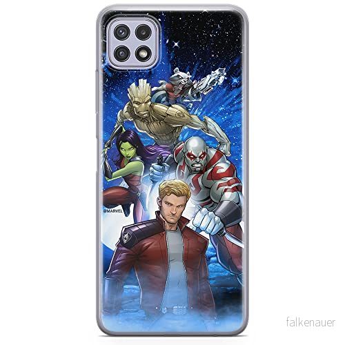 ERT GROUP mobiltelefonfodral för Samsung A22 5G originalt och officiellt licensierat Marvel mönster Guardians of the Galaxy 011 anpassad till formen på mobiltelefonen, fodral tillverkad av TPU plast 5903932828184