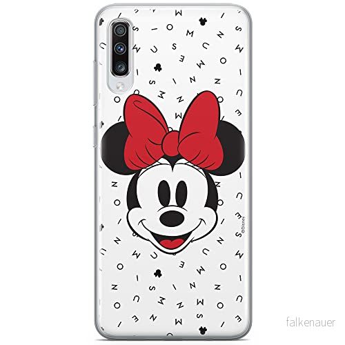 ERT GROUP mobiltelefonfodral för Samsung A70 originalt och officiellt licensierat Disney mönster Minnie 056 optimalt anpassad till formen på mobiltelefonen, fodral tillverkad av TPU plast 5903537568058